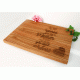 PERSONALISED CHOPPING SERVING BOARD LASER ENGRAVED MOTHERS DAY CHRISTMAS GIFT